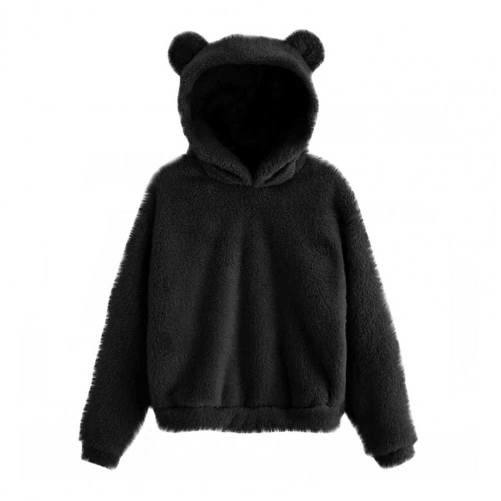 Women's Hoodies Winter Long Sleeve Rabbit Ear - Uniqwear
