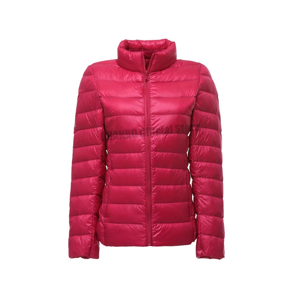 Women Spring Jacket Ultra Lightweight Packable Puffer - Uniqwear