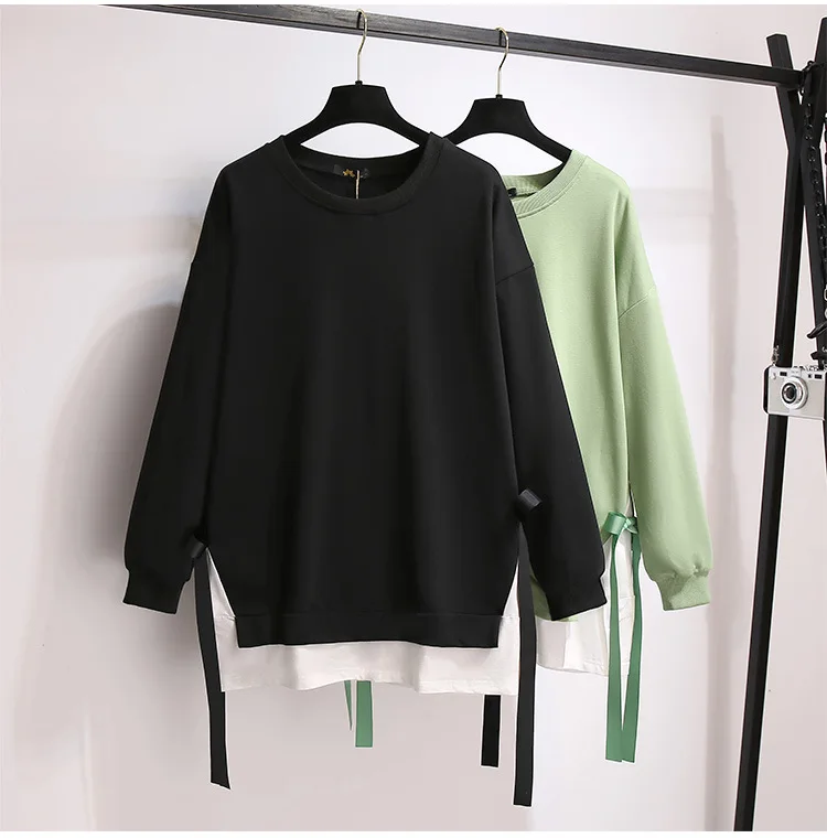 Plus Size Tops For Women Long sleeve Pullover - Uniqwear