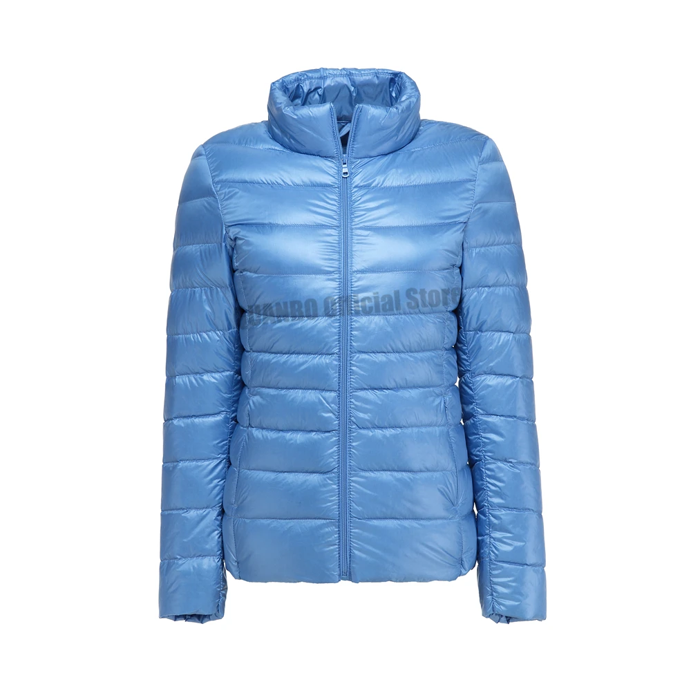 Women Spring Jacket Ultra Lightweight Packable Puffer - Uniqwear