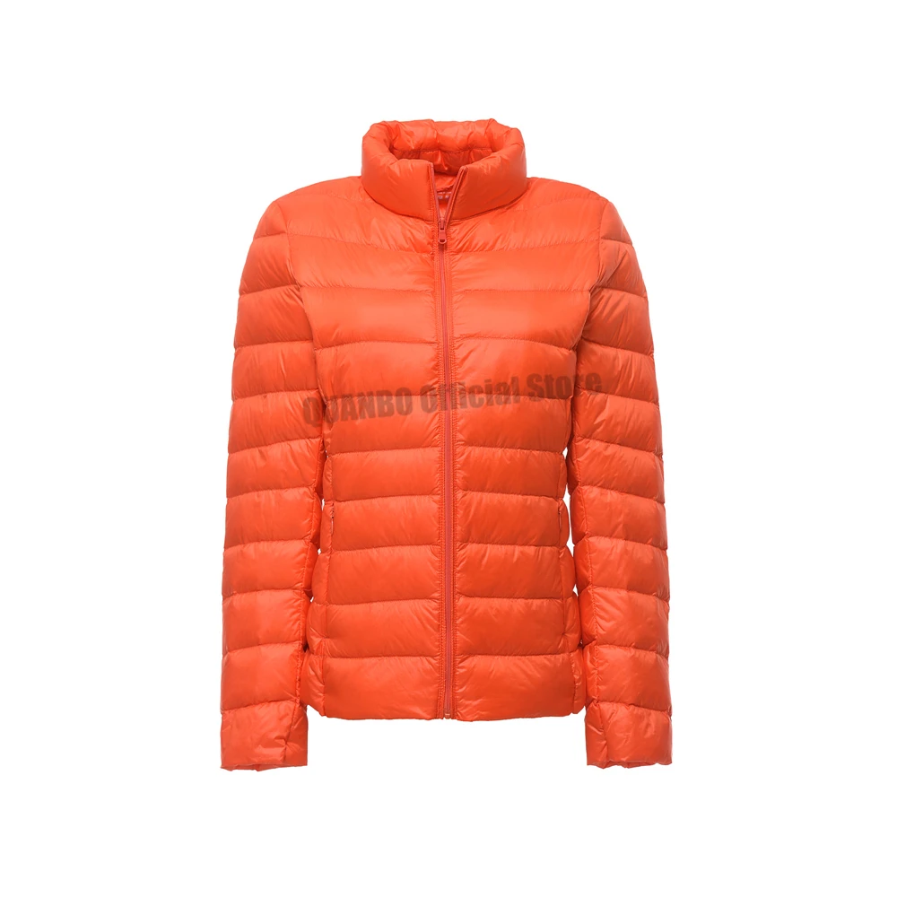 Women Spring Jacket Ultra Lightweight Packable Puffer - Uniqwear