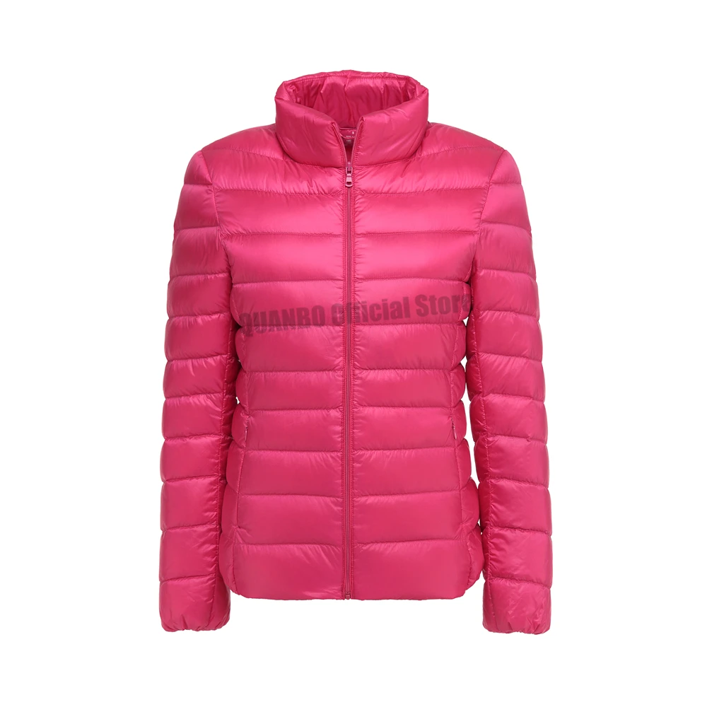 Women Spring Jacket Ultra Lightweight Packable Puffer - Uniqwear