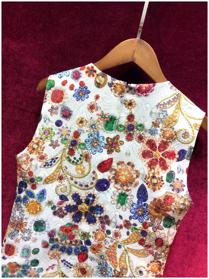 Luxury Heavy Beads Diamond Retro Court Dresses for Women - Uniqwear