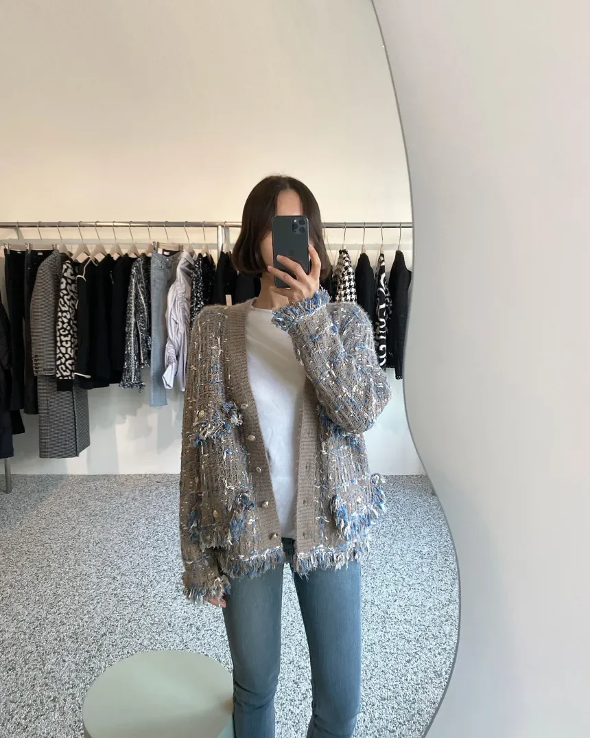 Vintage Tassels Patchwork Jacket Casual Fashion Female - Uniqwear
