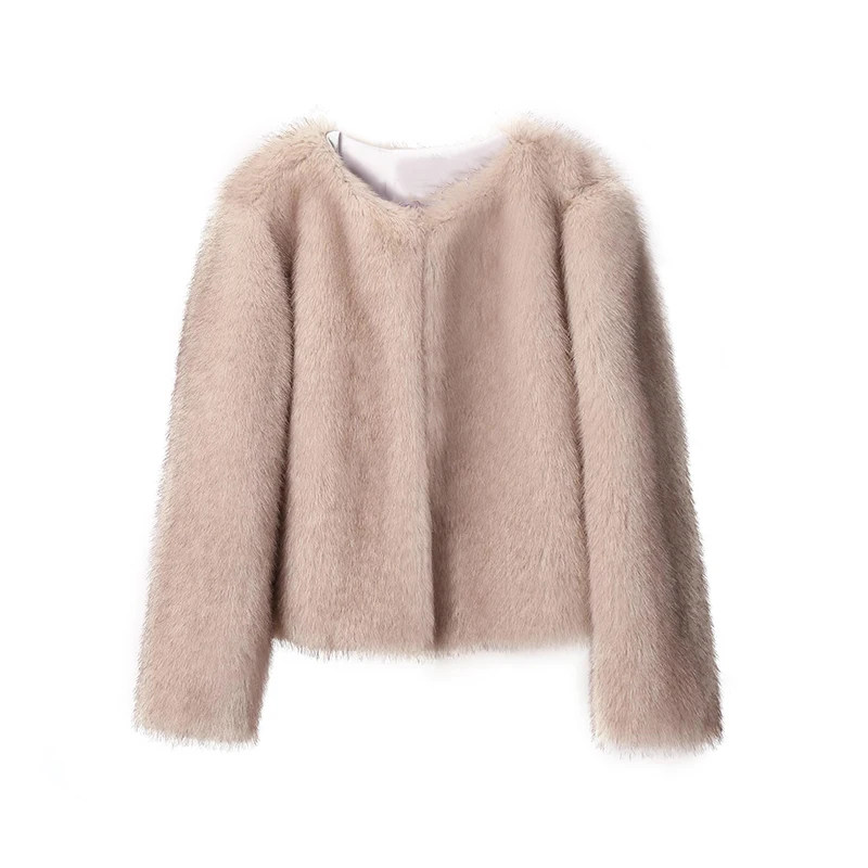 Iconic Street Fashion Week Cropped Faux Fur Coat - Uniqwear