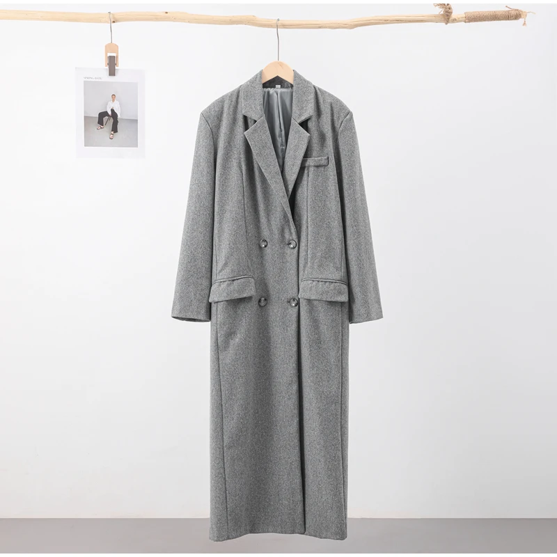 Fashion Turn Down Collar Coat Women - Uniqwear