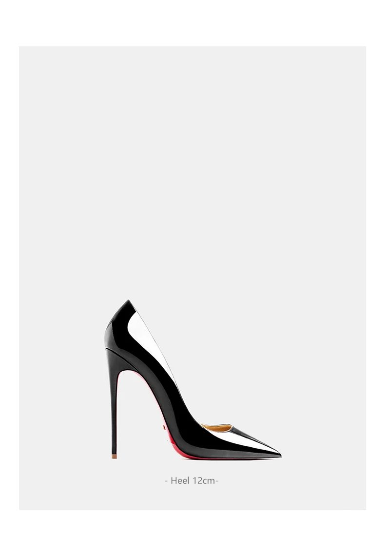 Genuine Leather Woman High Heels Elegant Stiletto - Uniqwear
