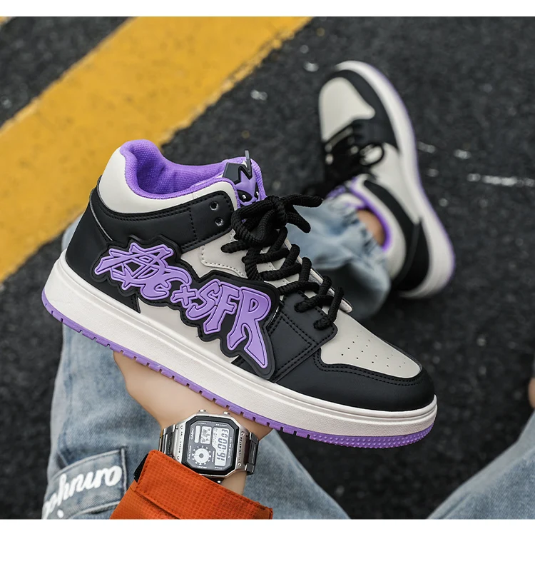 Men's Casual Fashion Hip Hop Sneakers - Uniqwear