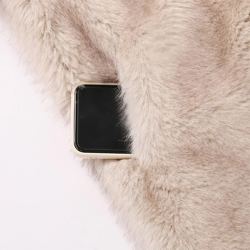 Iconic Street Fashion Week Cropped Faux Fur Coat - Uniqwear