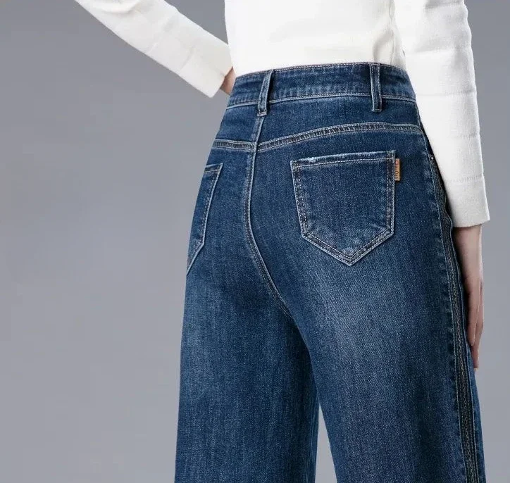 Trousers Wide Leg Cowboy Pants for Woman - Uniqwear