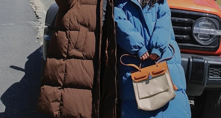Down Coats New Long-style Cotton Winter Parka - Uniqwear