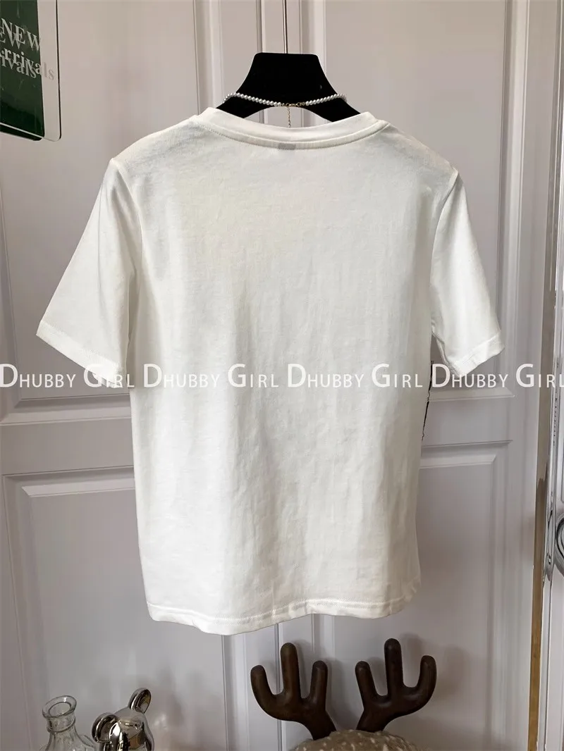 Tshirts Women Fake Two Piece Chest Lace Stitching - Uniqwear