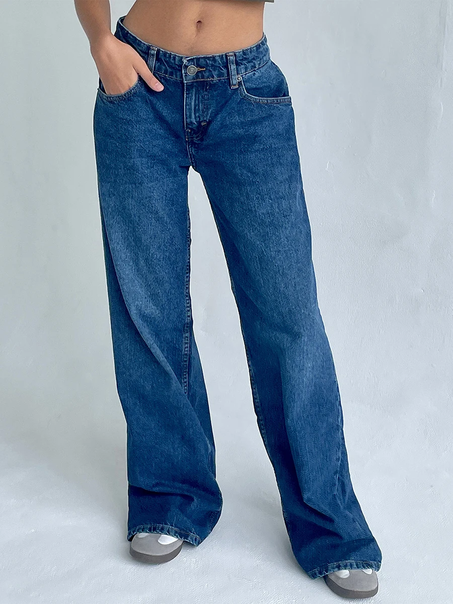 Baggy Jeans for Women Trendy Low Rise - Uniqwear