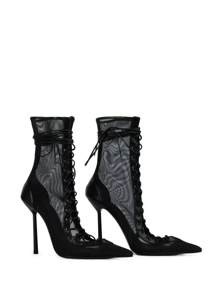 Spring/Summer New Lace Short Mesh Cool Boots - Uniqwear