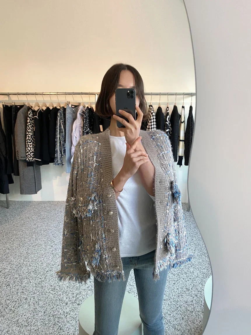 Vintage Tassels Patchwork Jacket Casual Fashion Female - Uniqwear