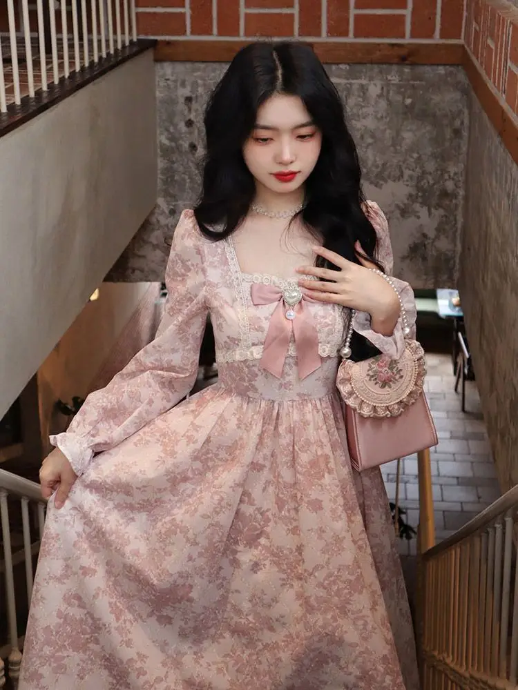 Long Sleeve Midi Dress Women - Uniqwear