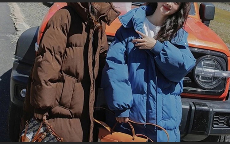 Down Coats New Long-style Cotton Winter Parka - Uniqwear