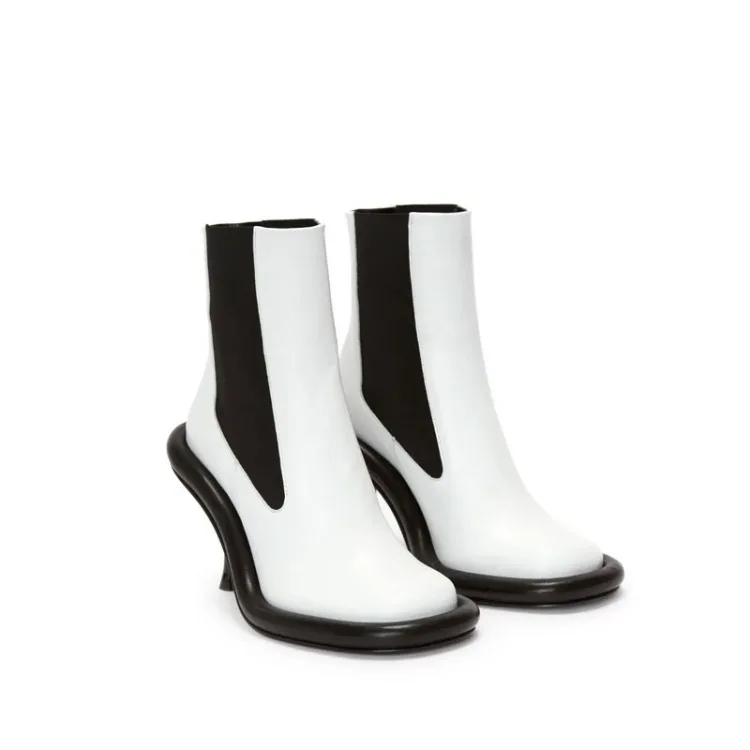 New Blue Denim Short Boots - Uniqwear