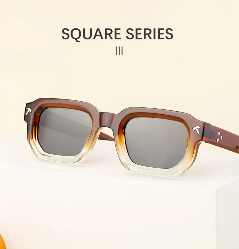 Polarized Small Square Sunglasses Men Women - Uniqwear