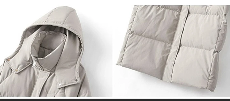 Down Coats New Long-style Cotton Winter Parka - Uniqwear