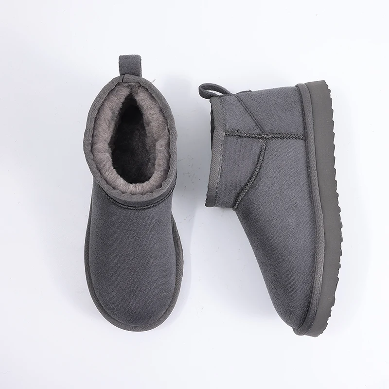 Women Cotton Boots Mini Fur Boots - Uniqwear