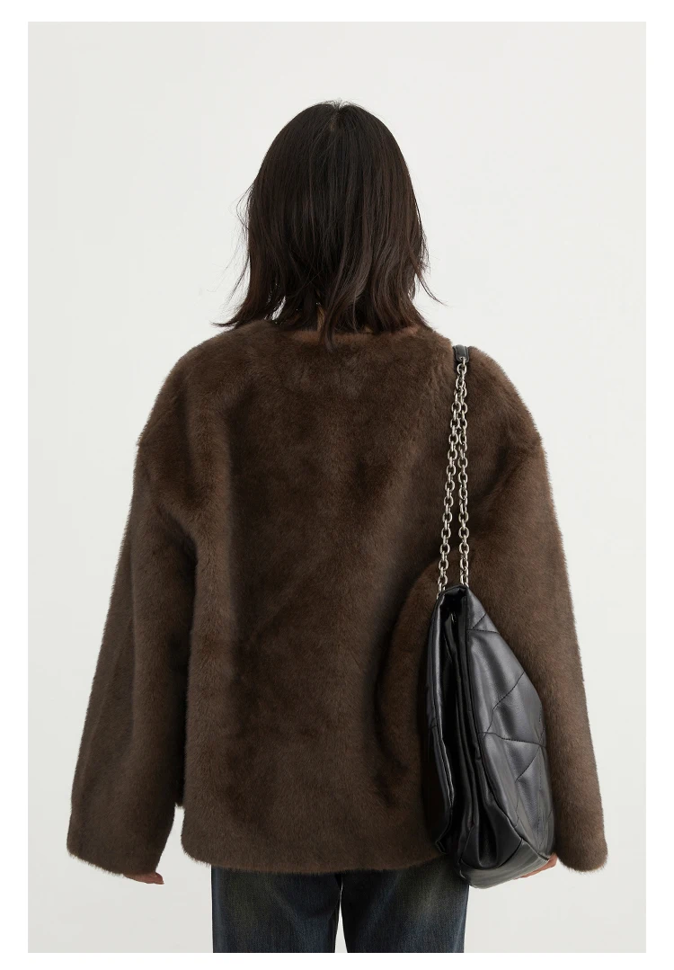 Women's Jacket Loose Casual Solid Overcoat - Uniqwear