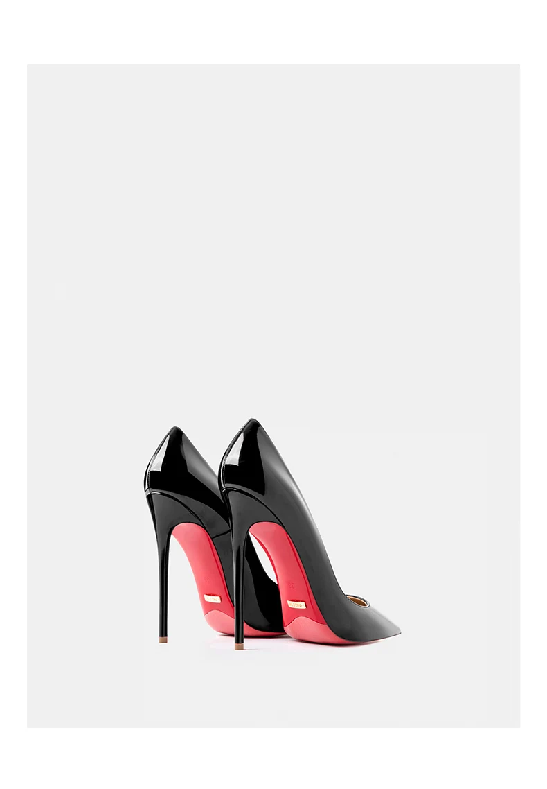 Genuine Leather Woman High Heels Elegant Stiletto - Uniqwear