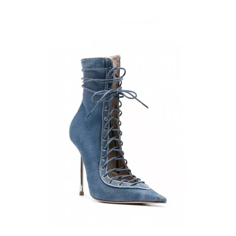 Spring/Summer New Lace Short Mesh Cool Boots - Uniqwear