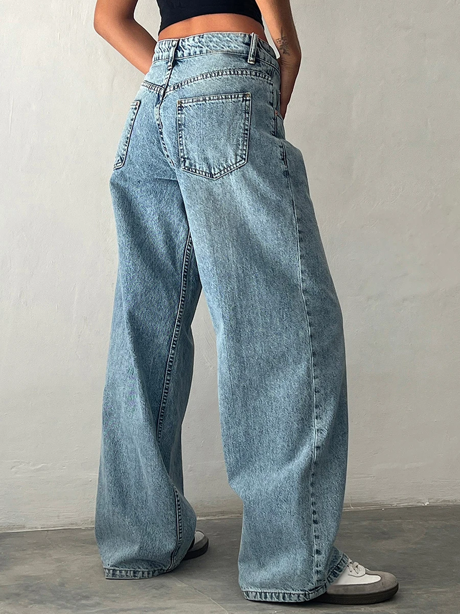 Baggy Jeans for Women Trendy Low Rise - Uniqwear
