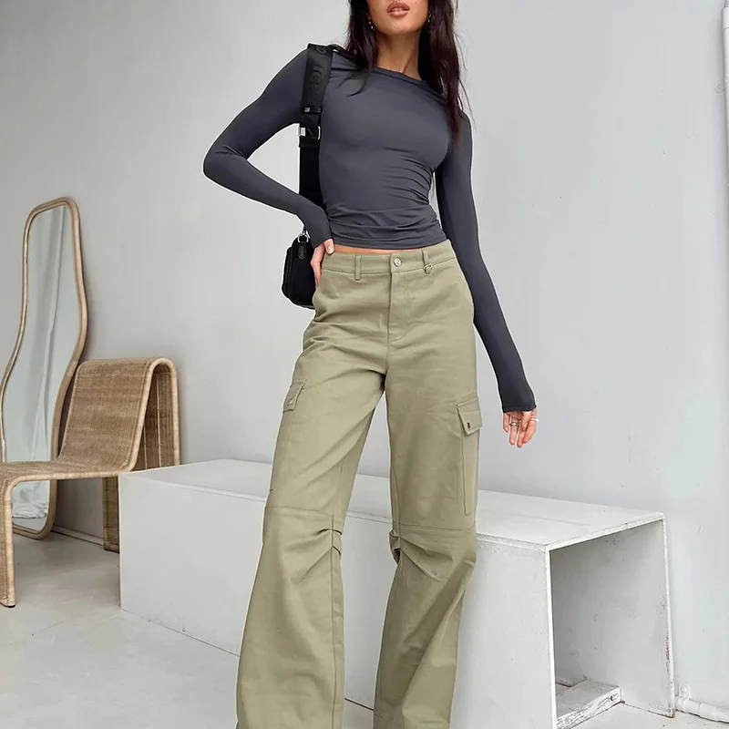 Women Casual Long Sleeve Slim Fit Tops - Uniqwear