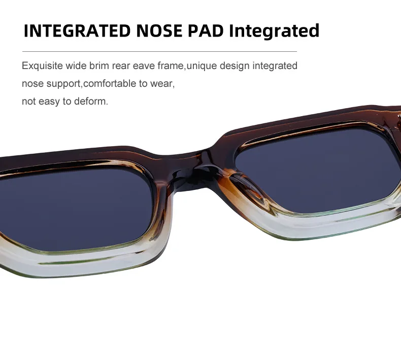 Polarized Small Square Sunglasses Men Women - Uniqwear