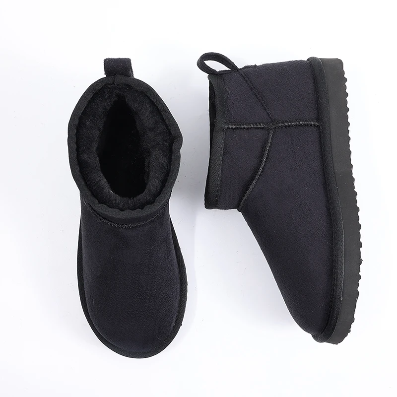 Women Cotton Boots Mini Fur Boots - Uniqwear