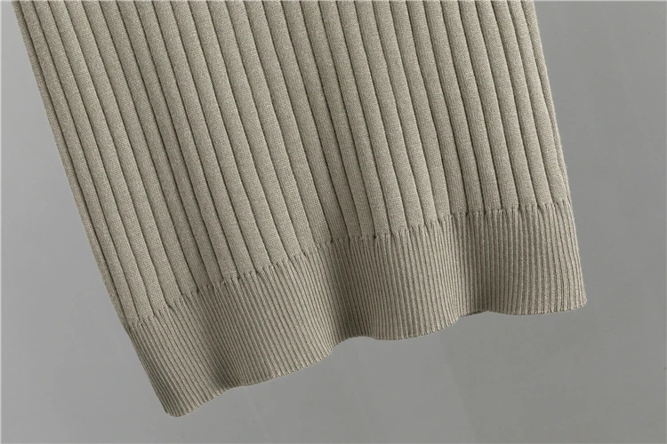 3 Piece Women Cardigan Tracksuits Knitted Pant Set - Uniqwear