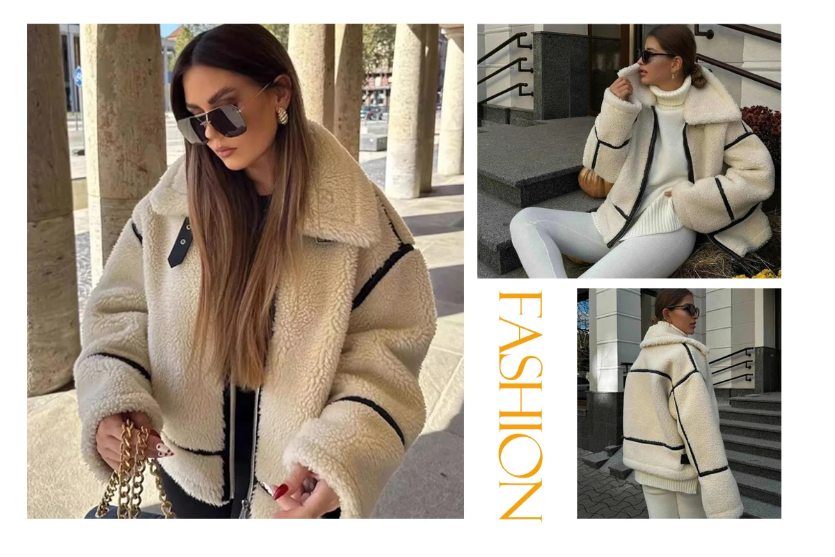 Winter Warm Faux Fur Jacket Women - Uniqwear