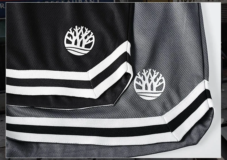 Plus Size Men's Casual Basketball Shorts - Uniqwear