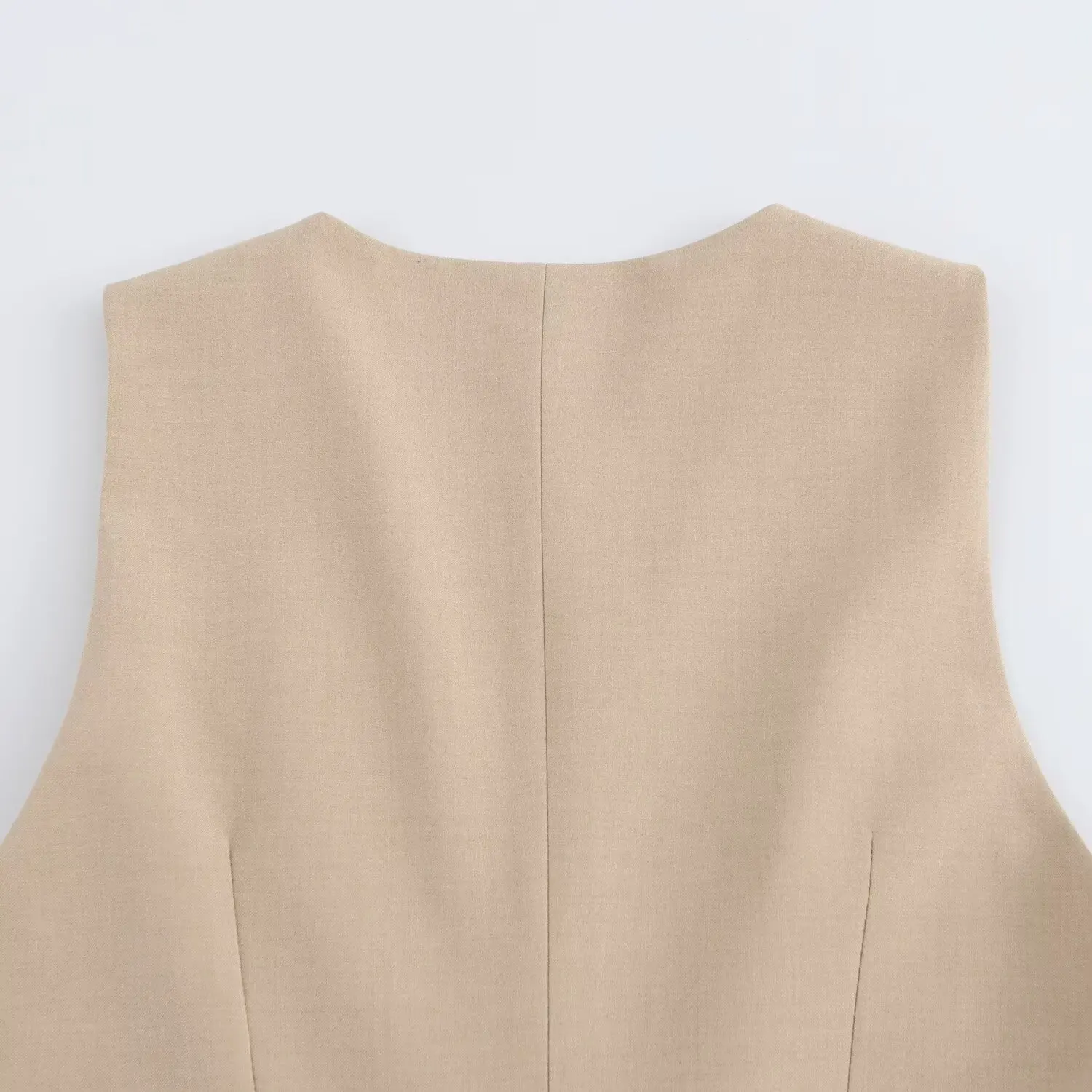 Women Fashion Stripe V-Neck Sleeveless Vest Pleated Skirt - Uniqwear