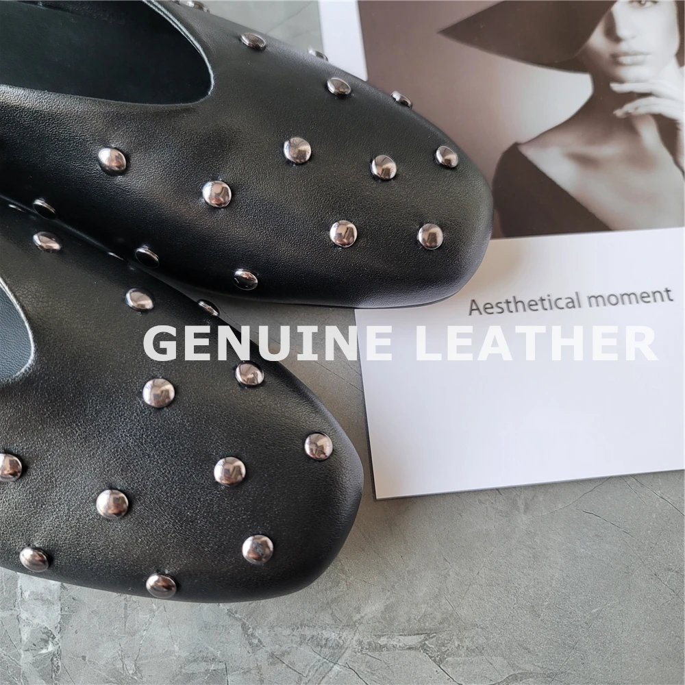 New Rivets Women Flats - Uniqwear