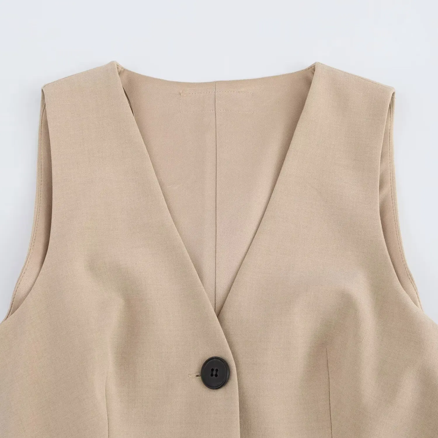 Women Fashion Stripe V-Neck Sleeveless Vest Pleated Skirt - Uniqwear