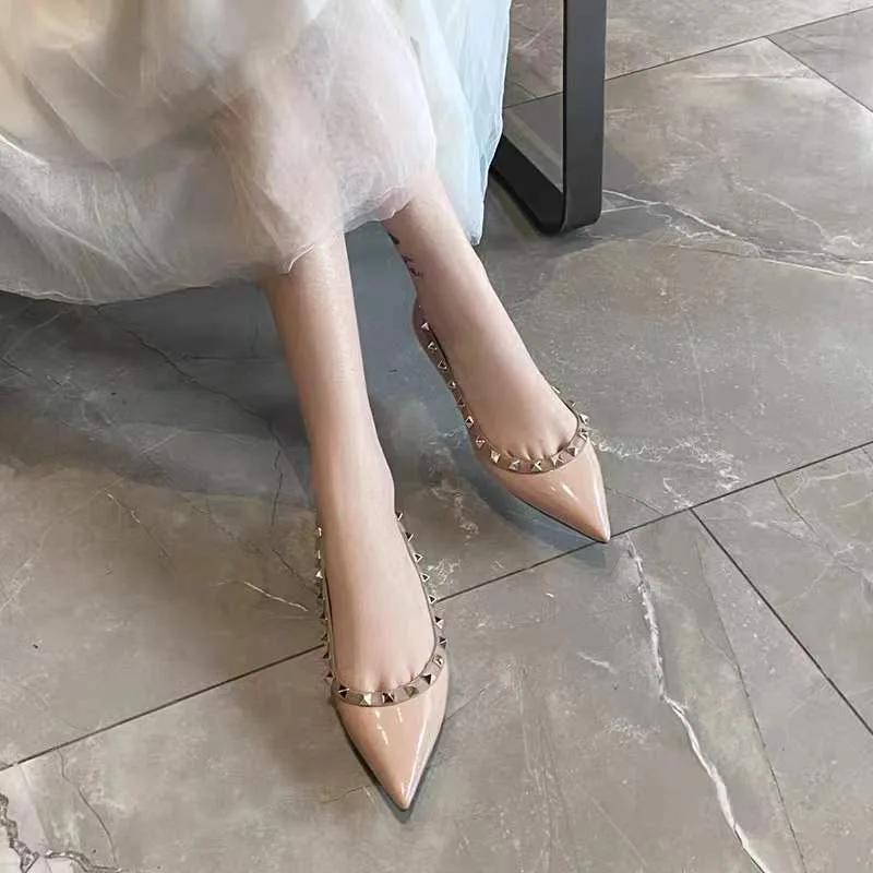French Style Pointed Flat Bottomed Women's Shoes - Uniqwear