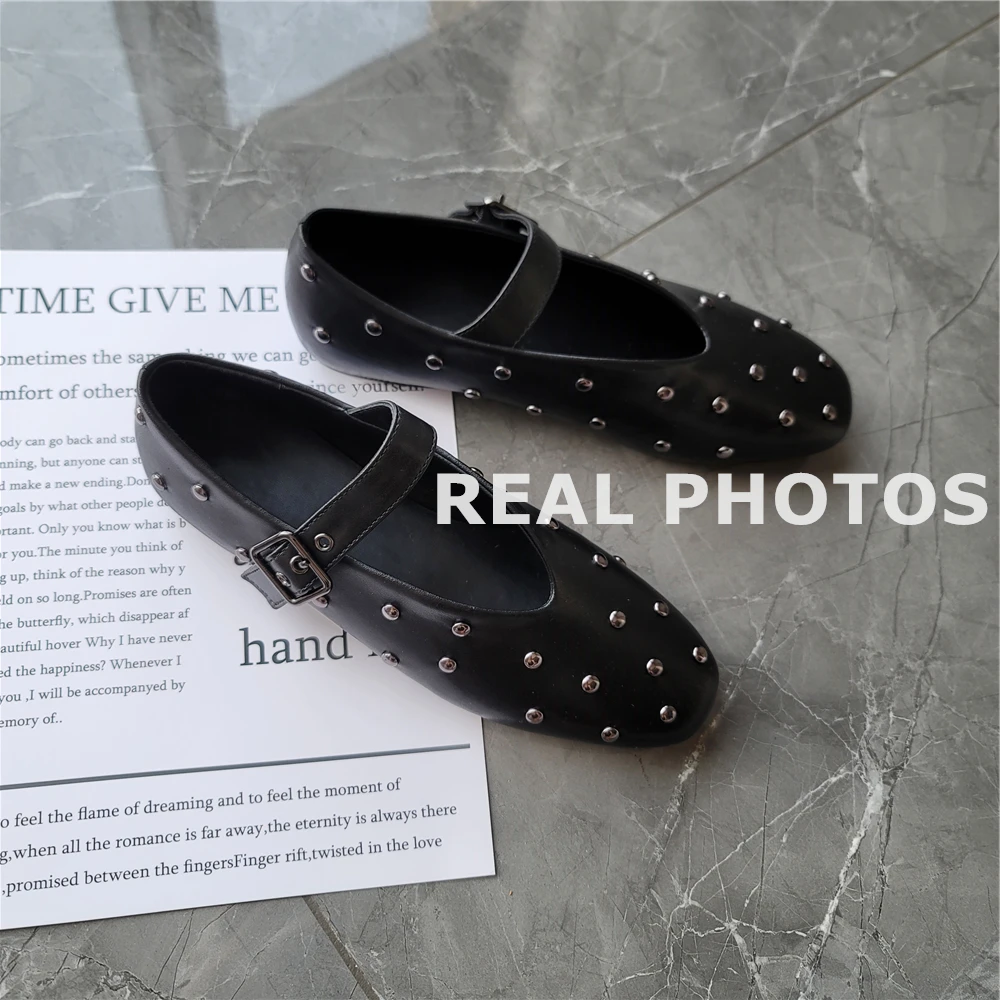 New Rivets Women Flats - Uniqwear