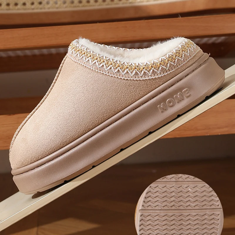 New Fashion Fluffy Platform Slippers for Women - Uniqwear