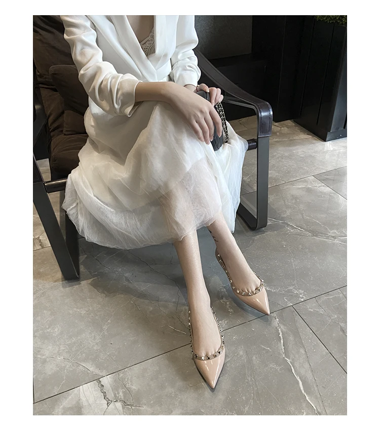 French Style Pointed Flat Bottomed Women's Shoes - Uniqwear