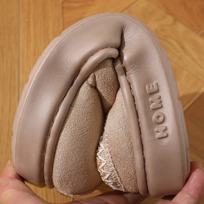 New Fashion Fluffy Platform Slippers for Women - Uniqwear