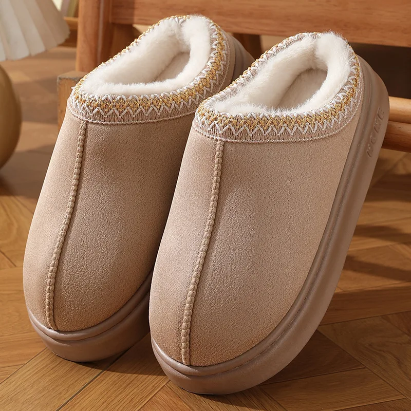 New Fashion Fluffy Platform Slippers for Women - Uniqwear