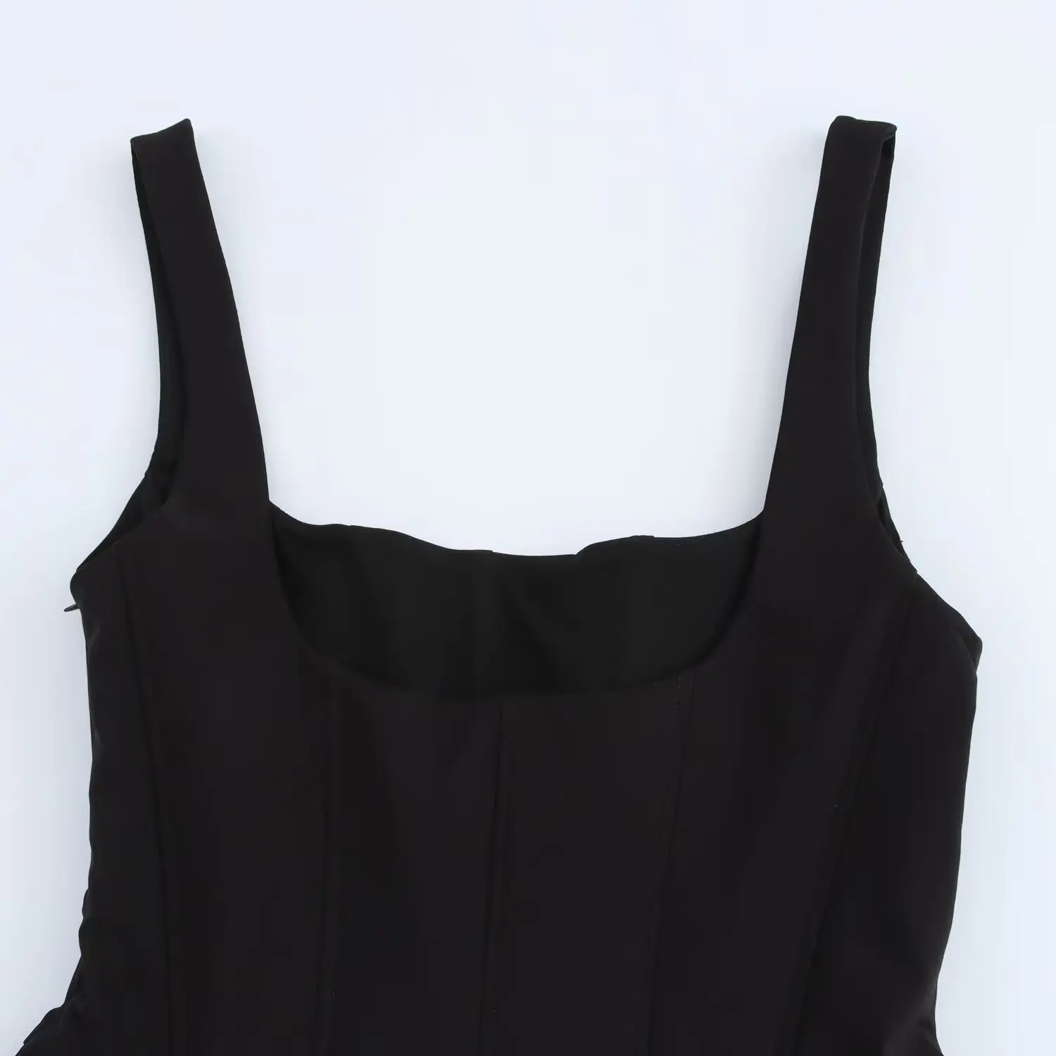 Female Sexy Slim Mini Solid Color Dress - Uniqwear
