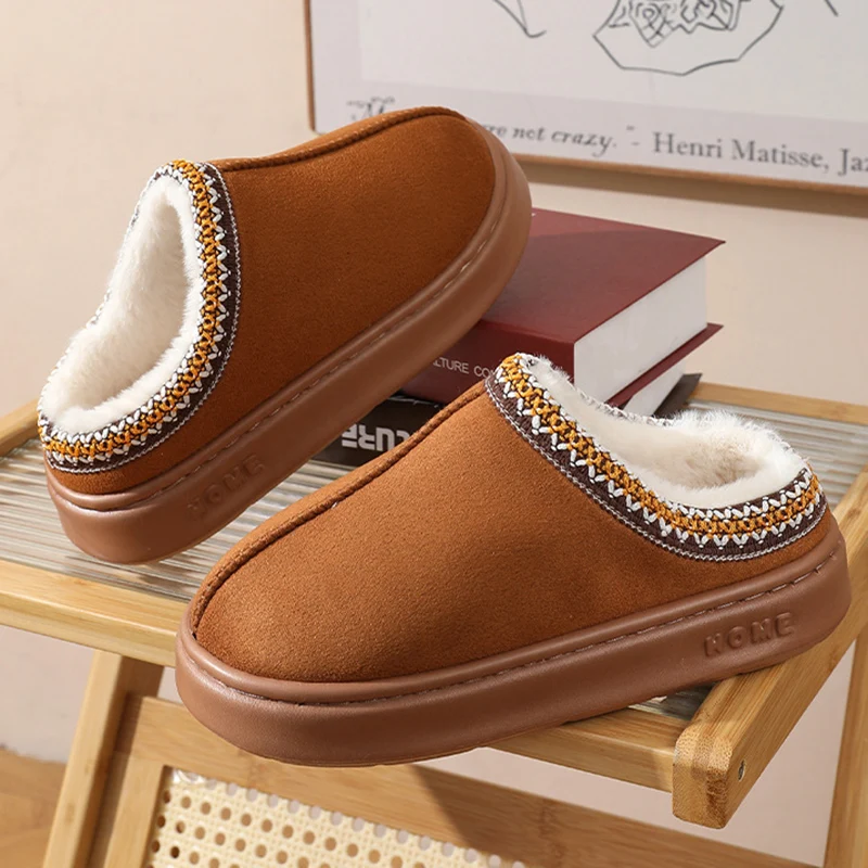 New Fashion Fluffy Platform Slippers for Women - Uniqwear