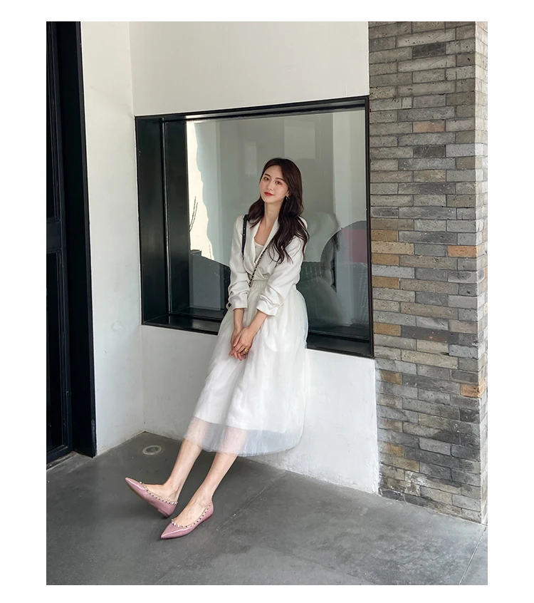 French Style Pointed Flat Bottomed Women's Shoes - Uniqwear