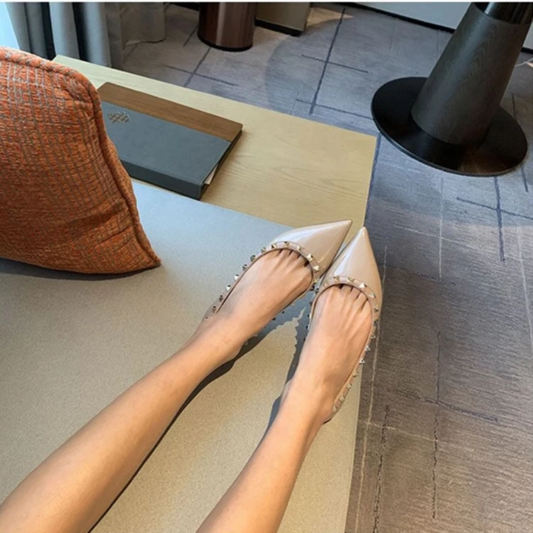 French Style Pointed Flat Bottomed Women's Shoes - Uniqwear