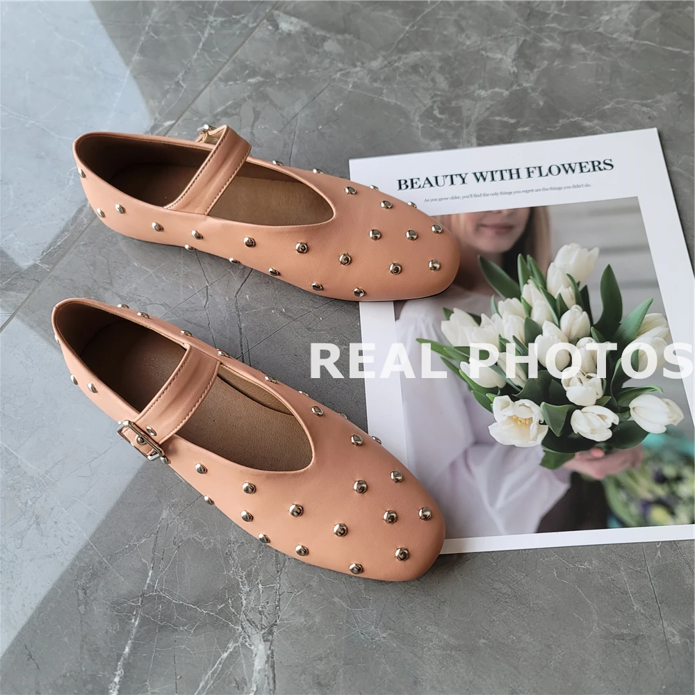 New Rivets Women Flats - Uniqwear