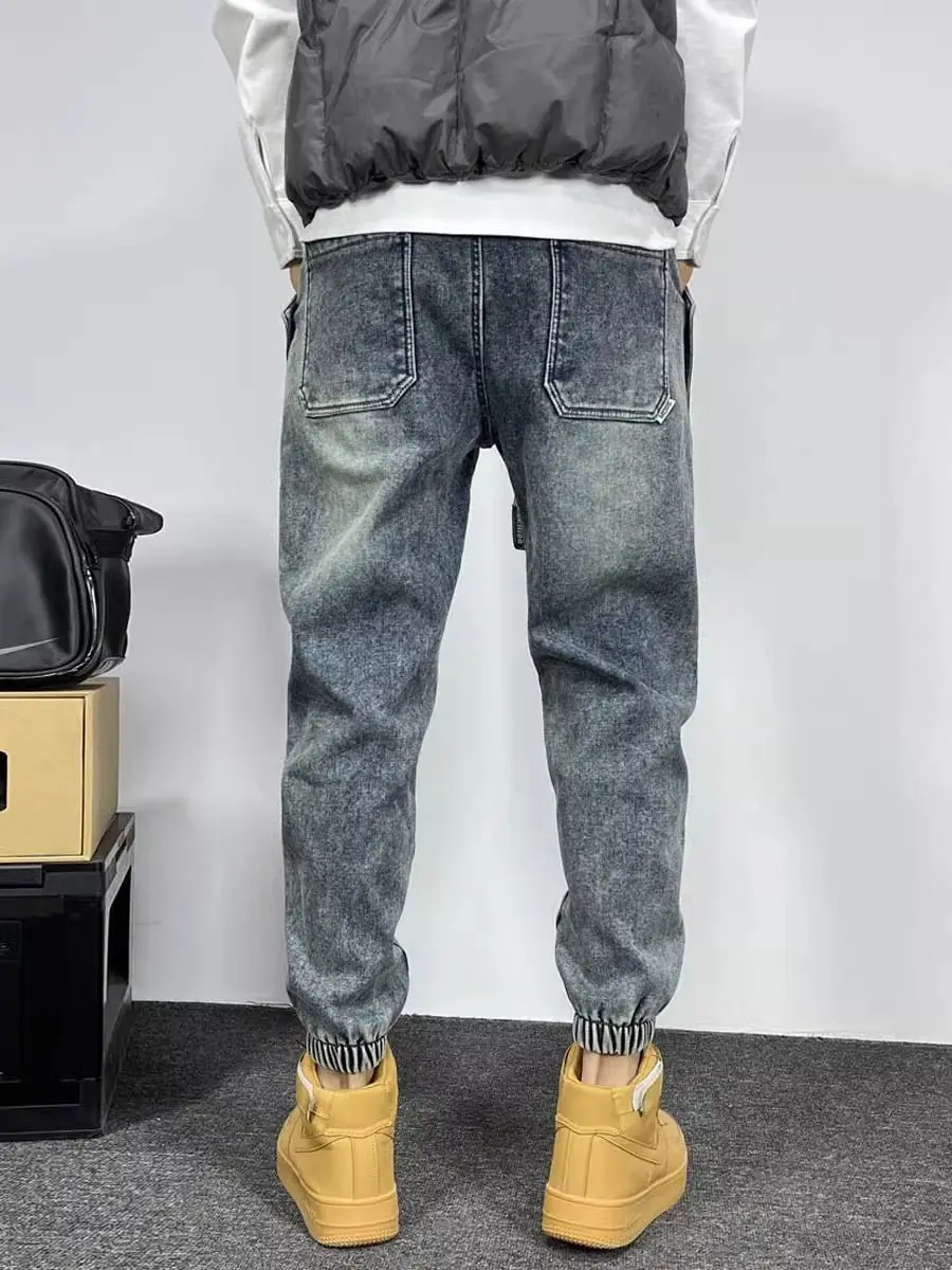 Harem Jeans Fashion High Quality Brand Men - Uniqwear